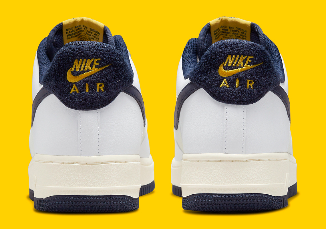 Nike Air Force 1 07 Lv8 White Navy Yellow Do5220 141 6