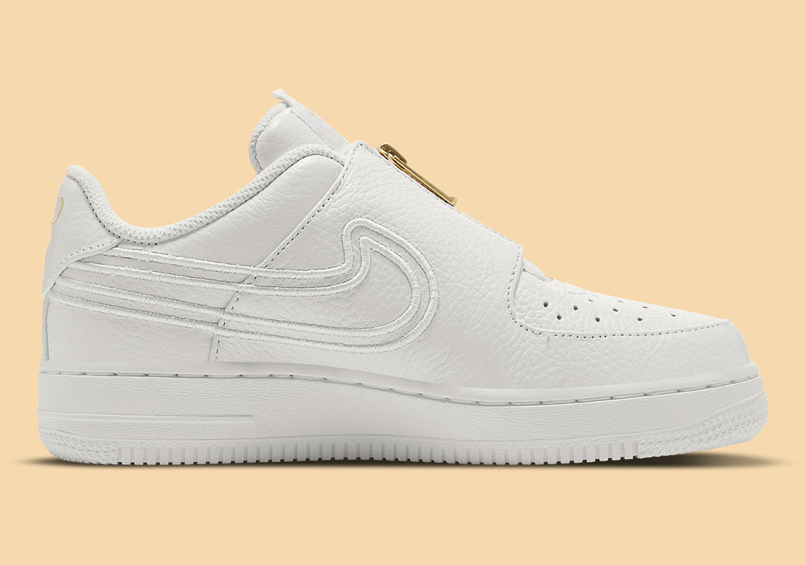 Nike Air Force 1 Lxx Zip Wmns Serena Williams Summit White Summit White Cave Purple Dm5036 100 5