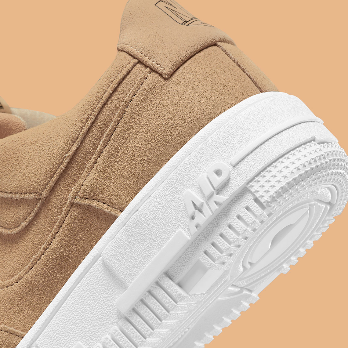 Nike Air Force 1 Pixel Tan Dq5570 200 2