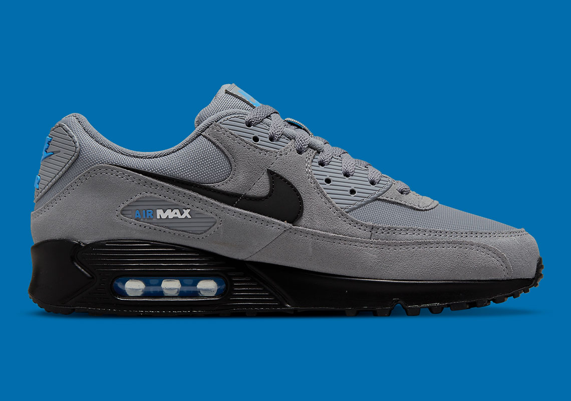 Nike Air Max 90 Grey Black Blue Do6706 002 7