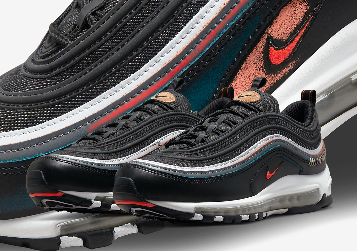 The Nike Air Max 97 Adds Wear-Away Uppers To The "Alter And Reveal" Collection