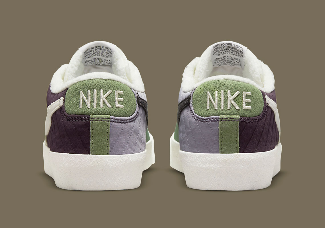 Nike Blazer Low 77 Cave Purple Medium Sail Medium Olive Rattan 7