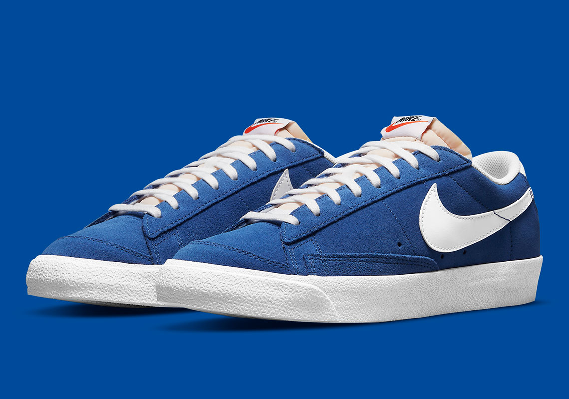 The Nike Blazer Low Vintage Gets A "Team Blue" Refresh