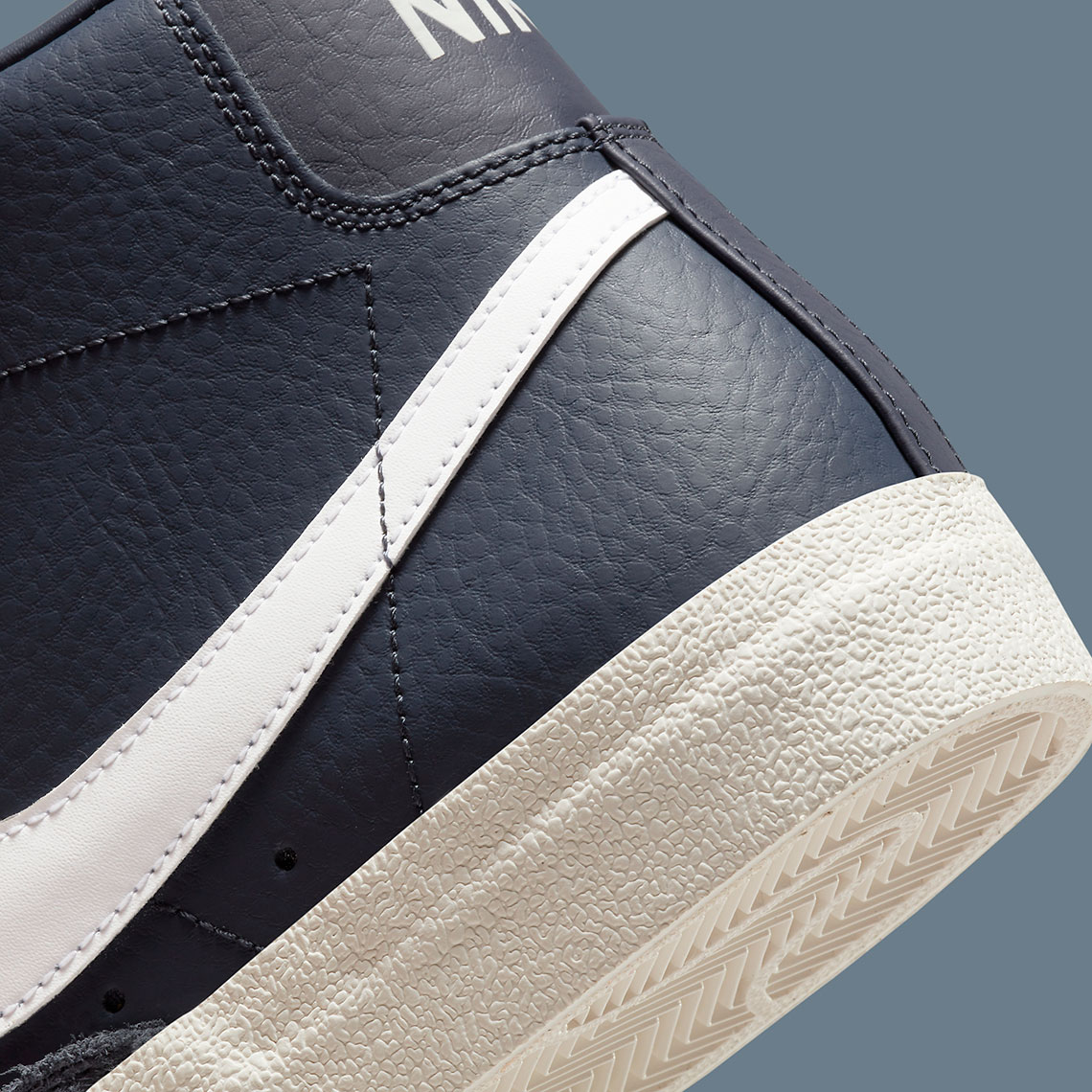 Nike Blazer Mid 77 Navy White Bq6806 401 2