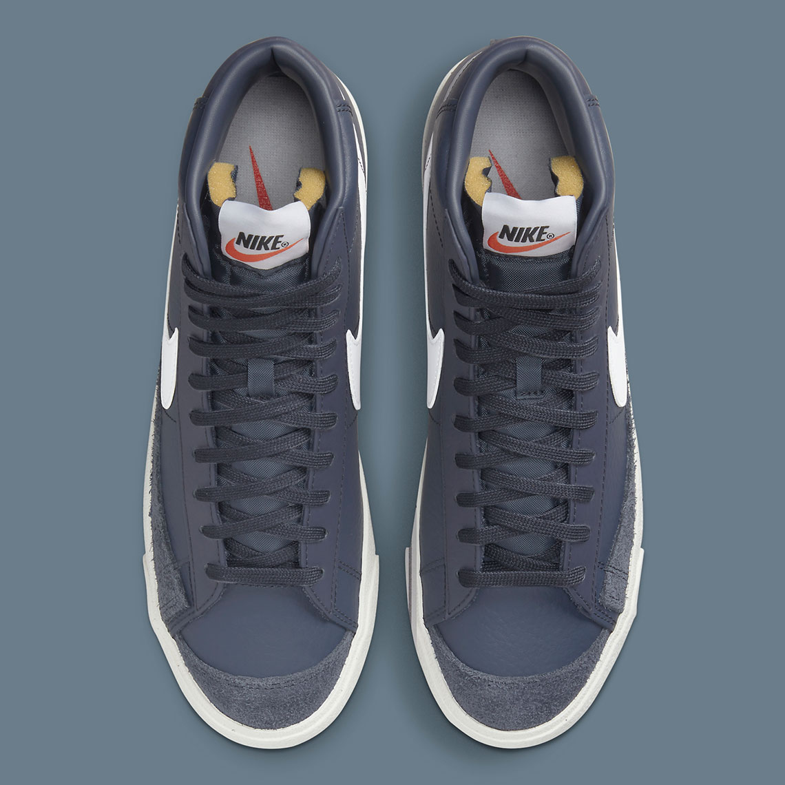 Nike Blazer Mid 77 Navy White Bq6806 401 5