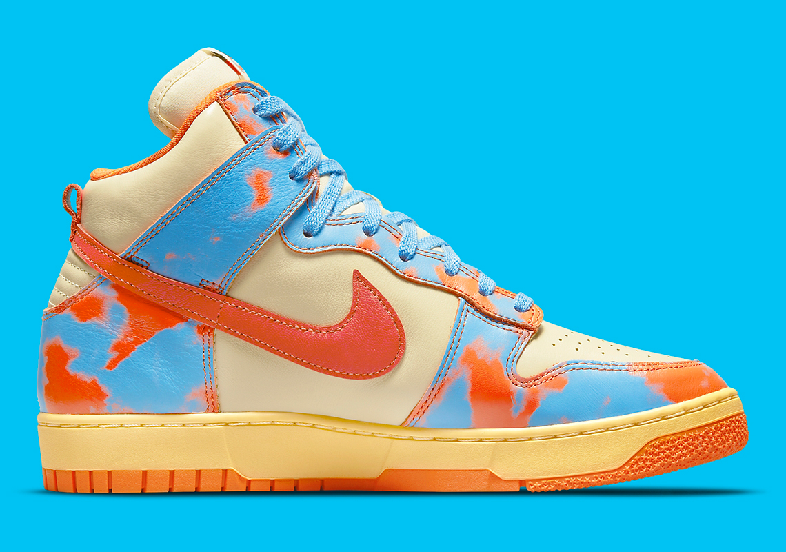 Nike Dunk High Acid Wash Orange Blue Dd9404 800 5