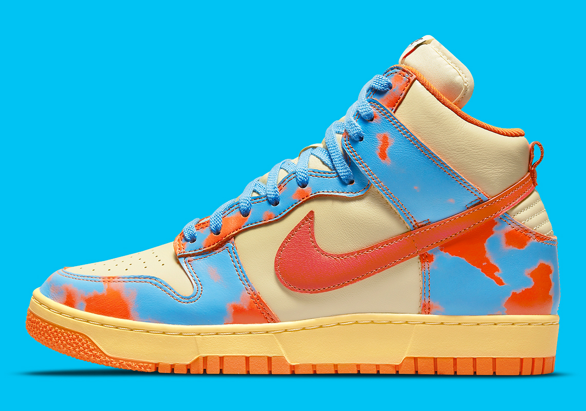 Nike Dunk High Acid Wash Orange Blue Dd9404 800 6