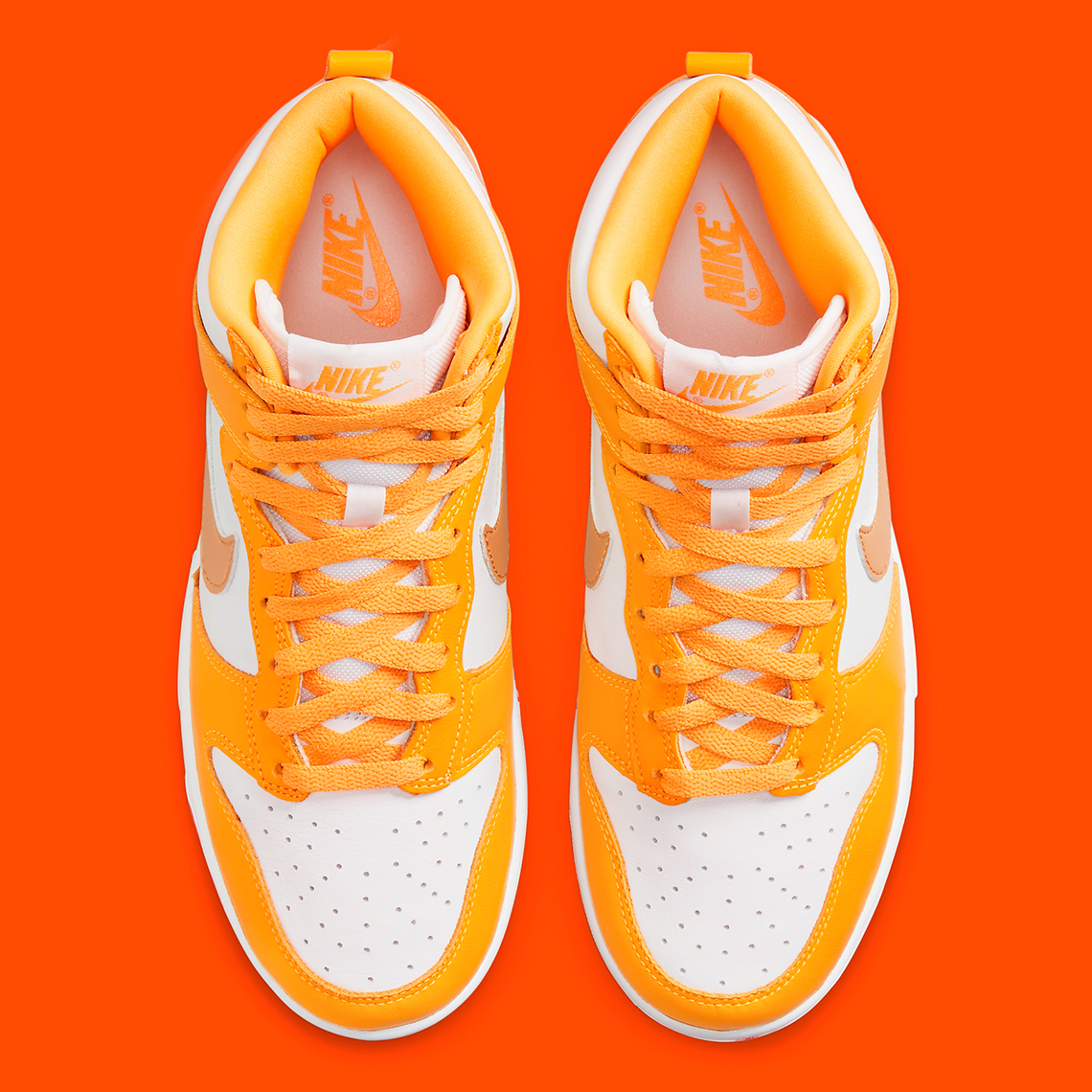 Nike Dunk High Yellow Gold Orange Dq4691 700 7