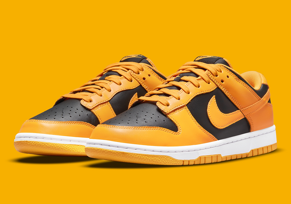 Official Images Of The Nike Dunk Low "Goldenrod"