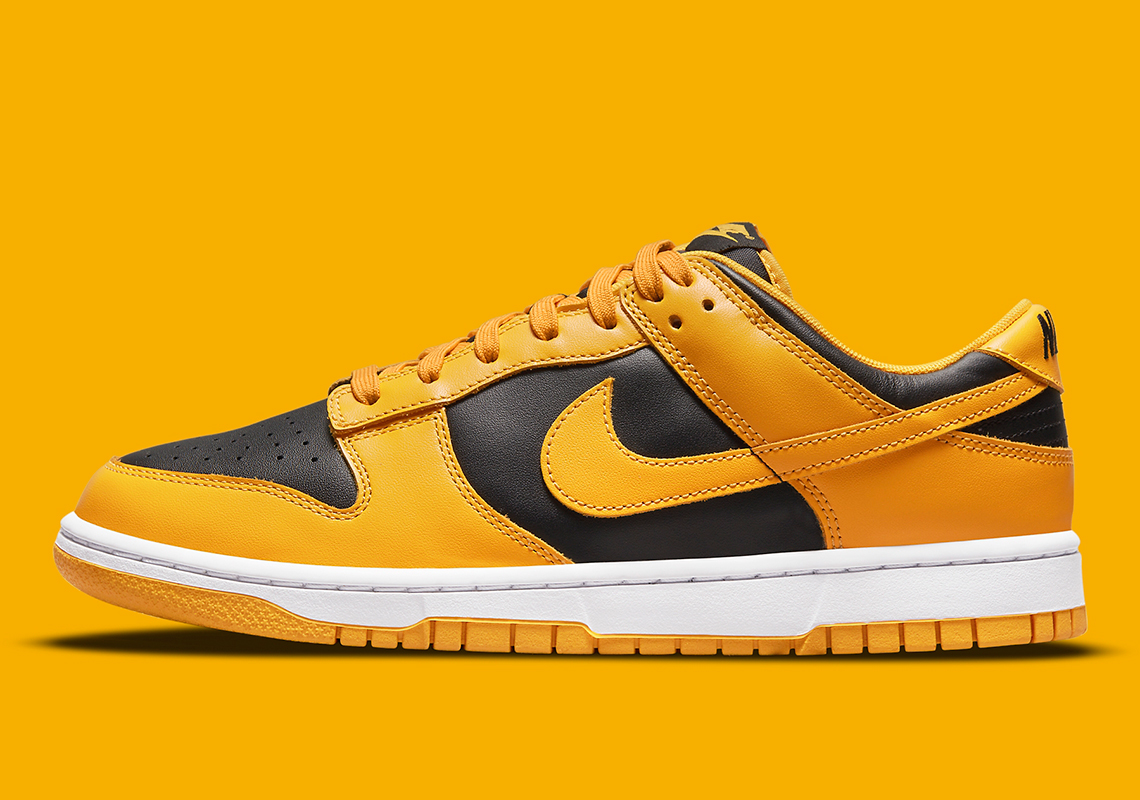 Nike Dunk Low Black Goldenrod White Dd1391 004 Release Date 5