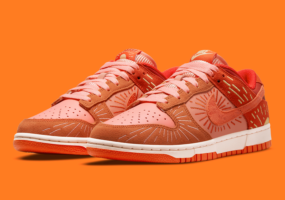 Nike Dunk Low Team Orange Crimson Bliss Do6723 800 1