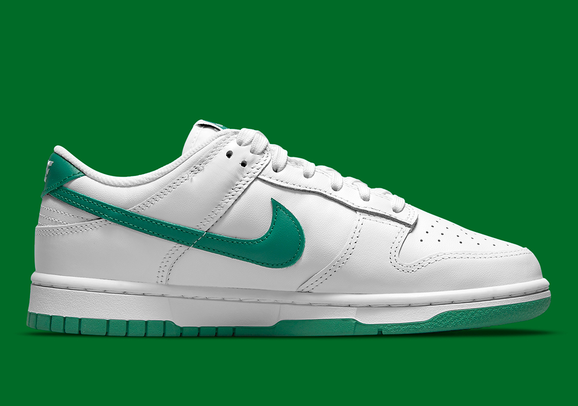 Nike Dunk Low White Green Dd1503 112 Release Date 8