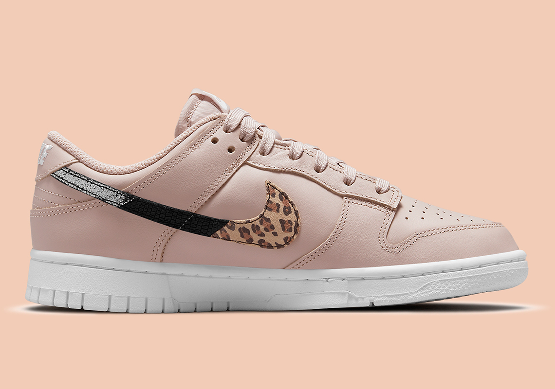 Nike Dunk Low Womens Animal Swoosh Dd7099 200 8