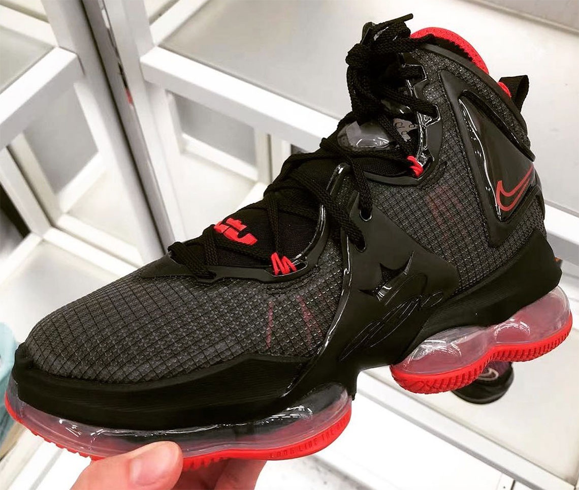 Nike Lebron 19 Black Red 2