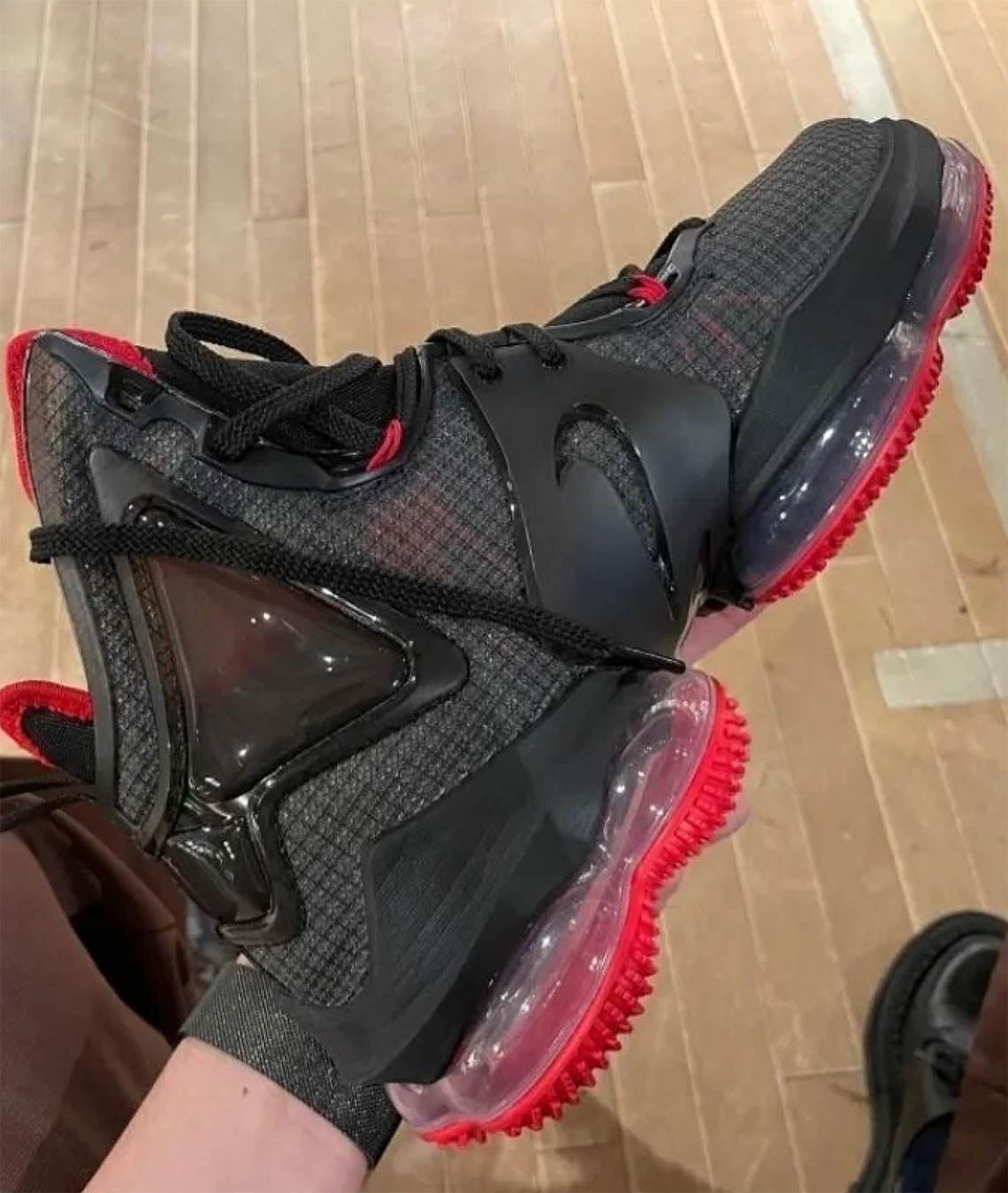 Nike Lebron 19 Black Red 5