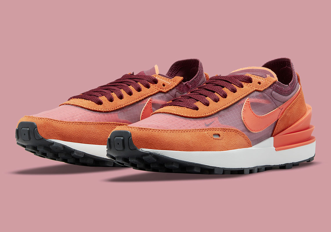 The Nike Waffle One Cooks Up A New Colorway With "Dark Beetroot" And "Sport Spice"