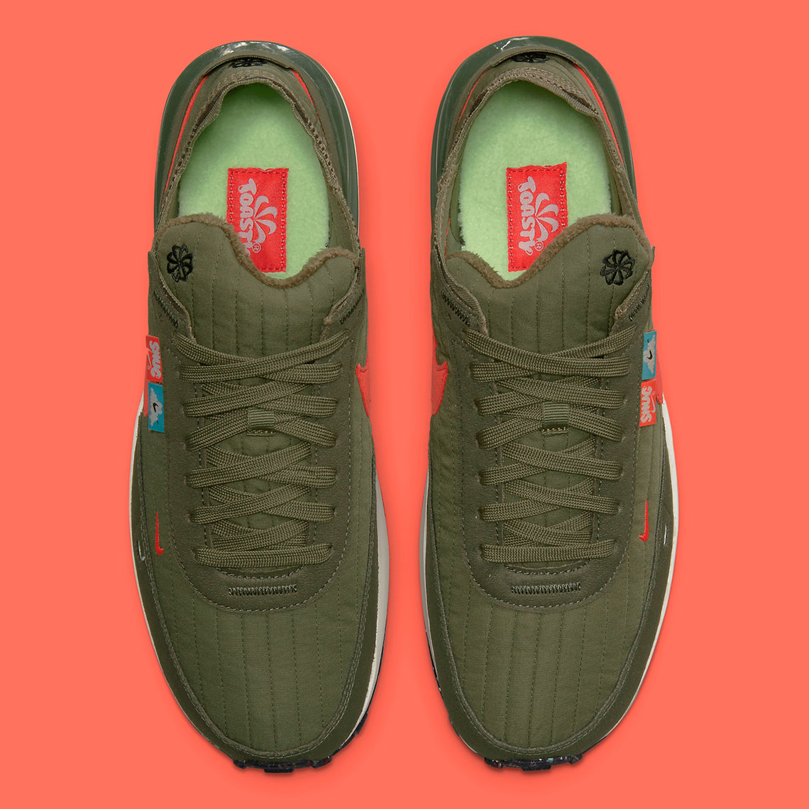 Nike Waffle One Premium Toasty Green Dc8890 200 5