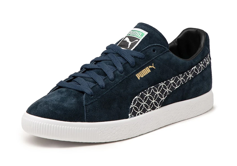 Puma Suede Sashiko Made In Japan Navy 2