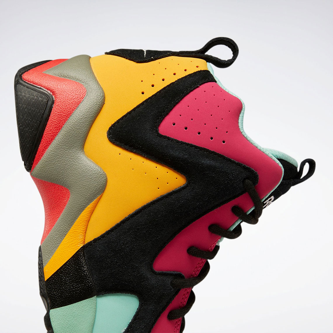 Reebok Kamikaze Ii Black Pink Solar Gold H01316 14