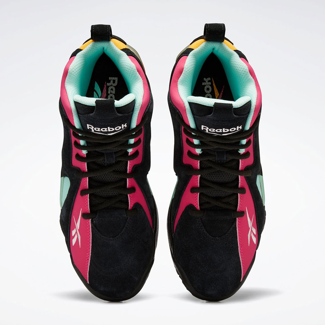 Reebok Kamikaze Ii Black Pink Solar Gold H01316 3