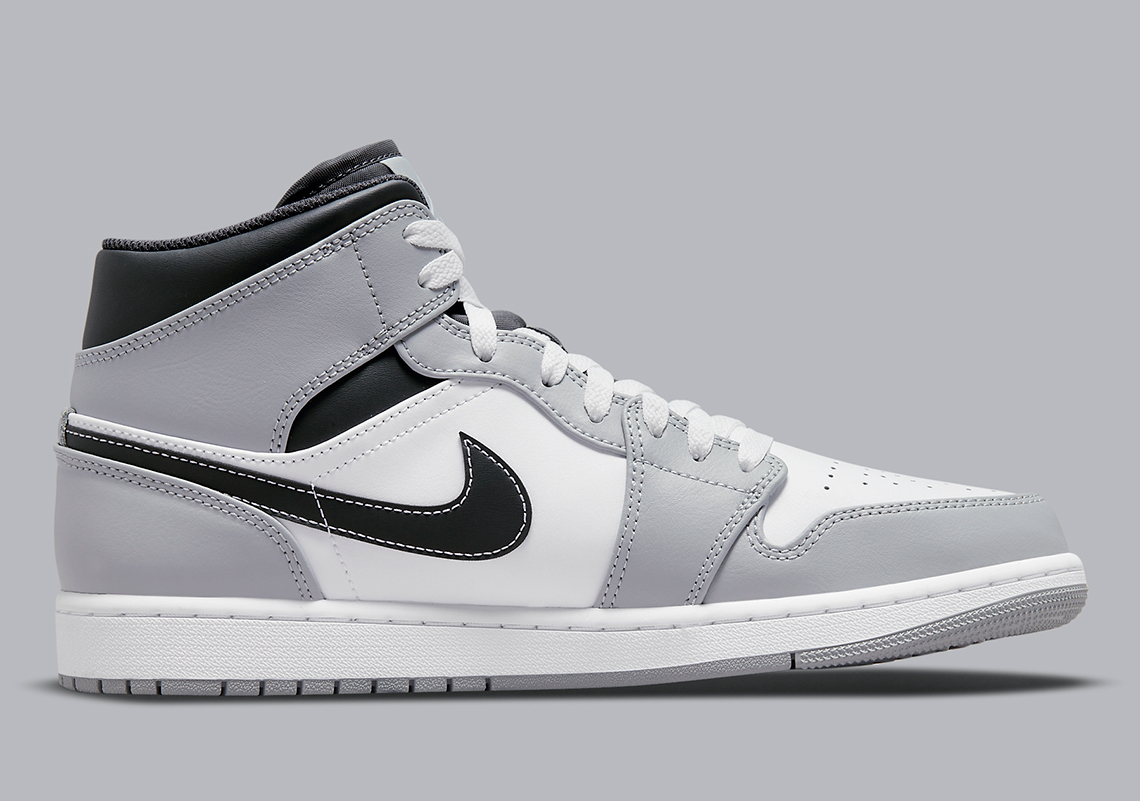 Air Jordan 1 Mid Grey 554724 078 2