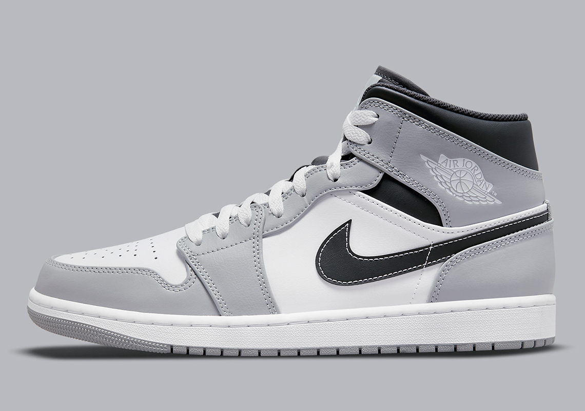 Air Jordan 1 Mid Grey 554724 078 8