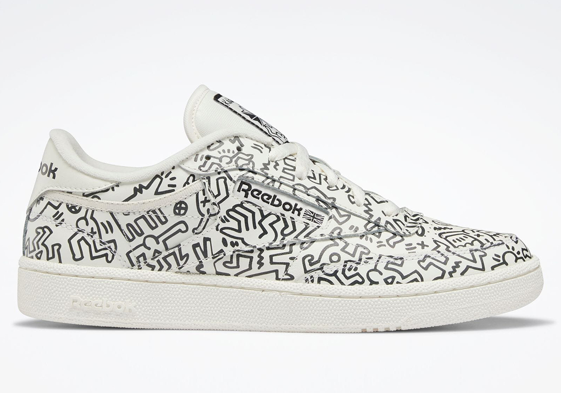 Keith Haring Reebok Club C Gz1458 3