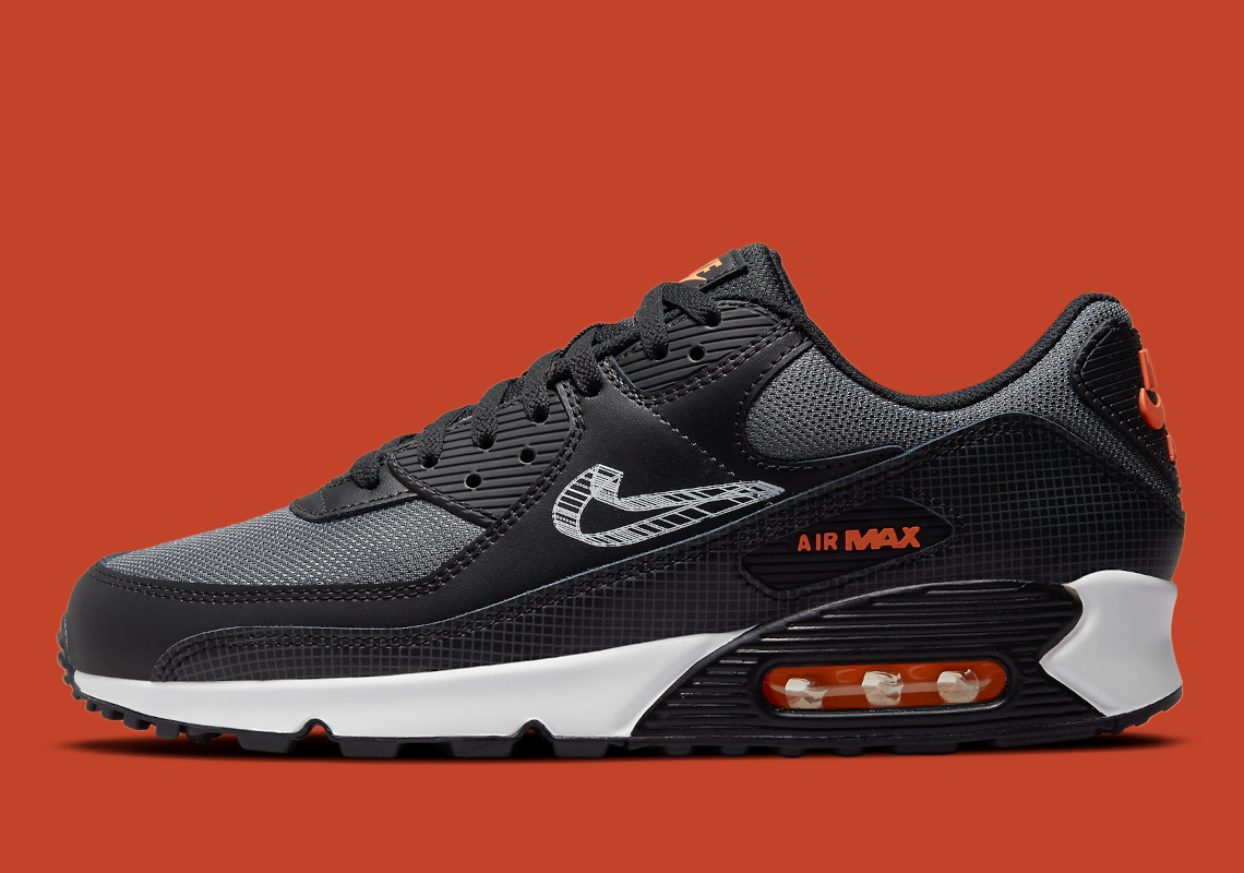 A 3D-Sketched Swooshes Appear On This Upcoming Nike Air Max 90