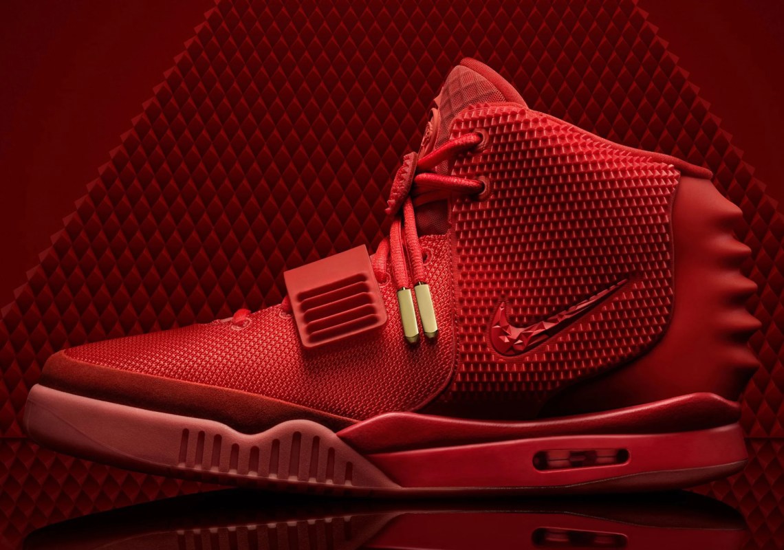 Nike Air Yeezy Ii Red October 2014