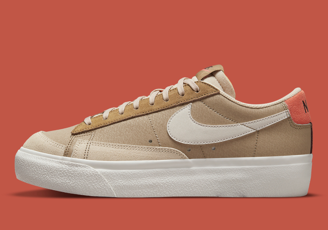 The Women's Nike Blazer Low Platform Appears In "Khaki"