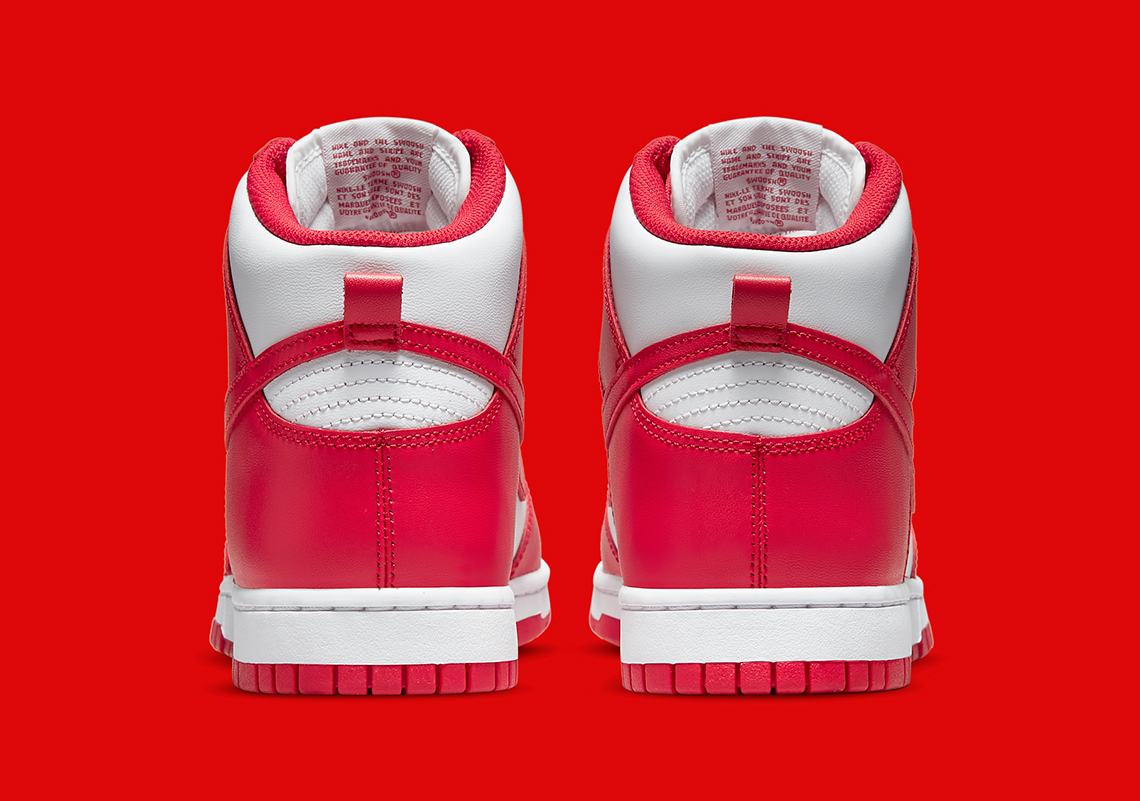 Nike Dunk High University Red Dd1399 106 6