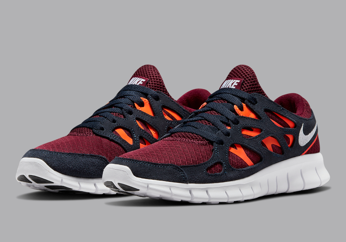 Orange Overlays Appear Across This Nike Free Run 2