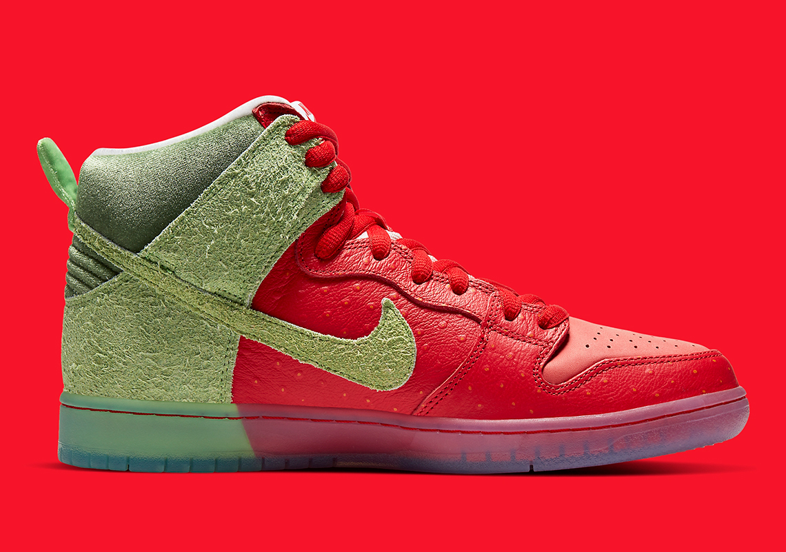 Nike Sb Dunk High Strawberry Cough Cw7093 600 9