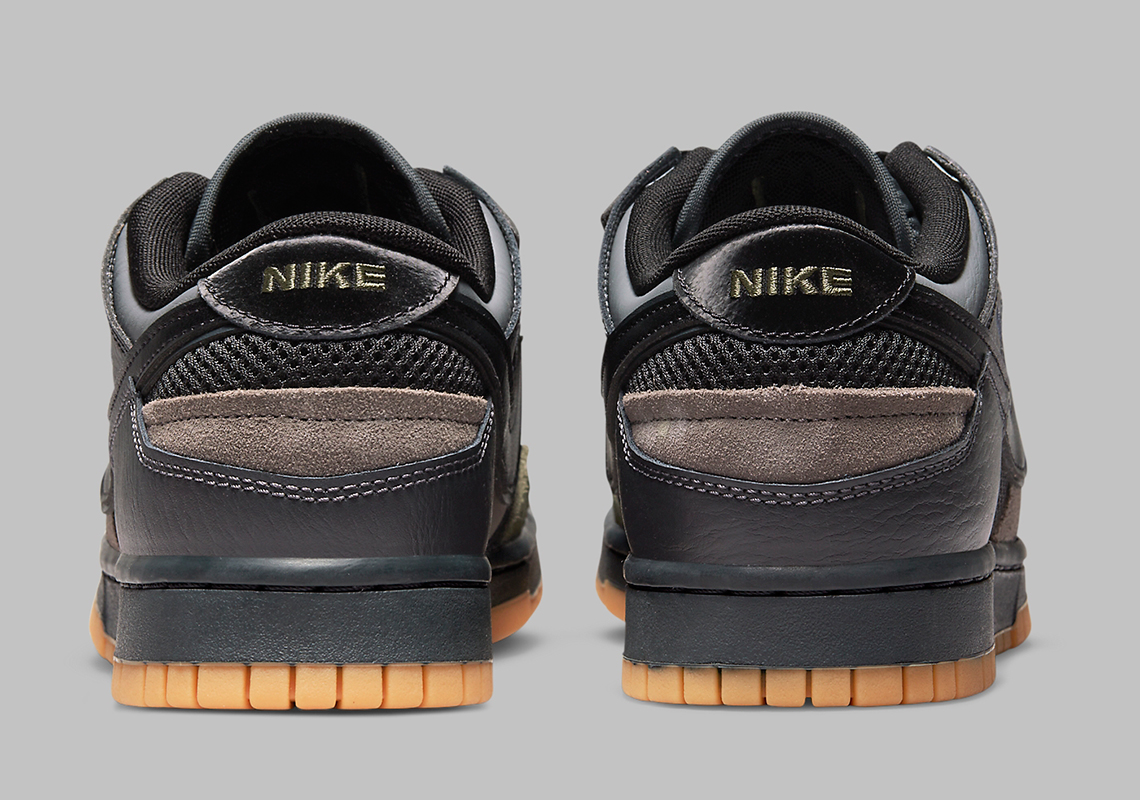 Nike Dunk Low Scrap Black Gum Db0500 001 2