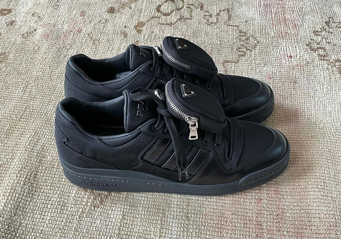 Prada Adidas Forum Lo Triple Black 2