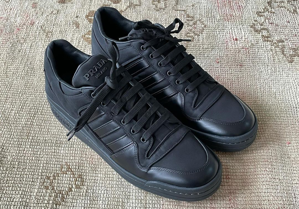 Prada Adidas Forum Lo Triple Black 4