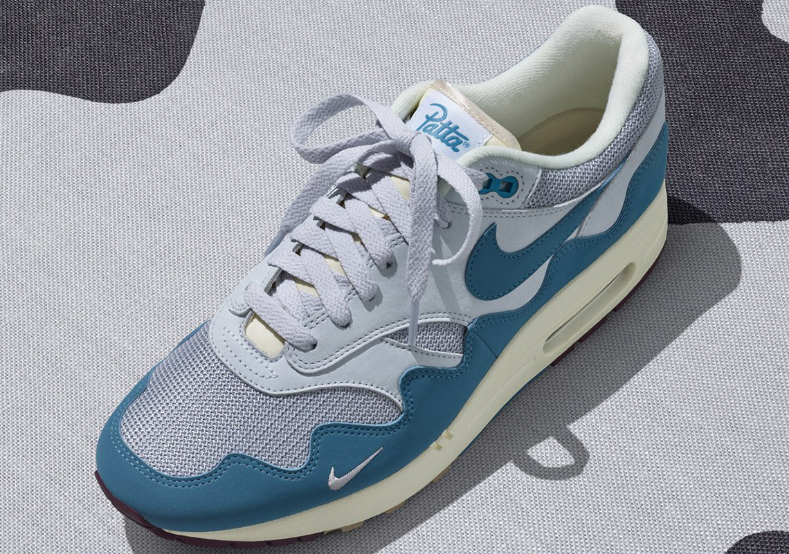 Patta x NIke Air Max 1 "Noise Aqua" Releasing On November 4th