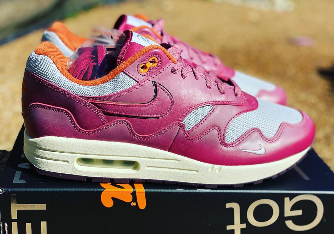 Patta x Nike Air Max 1 “Night Maroon” Releasing On November 22nd