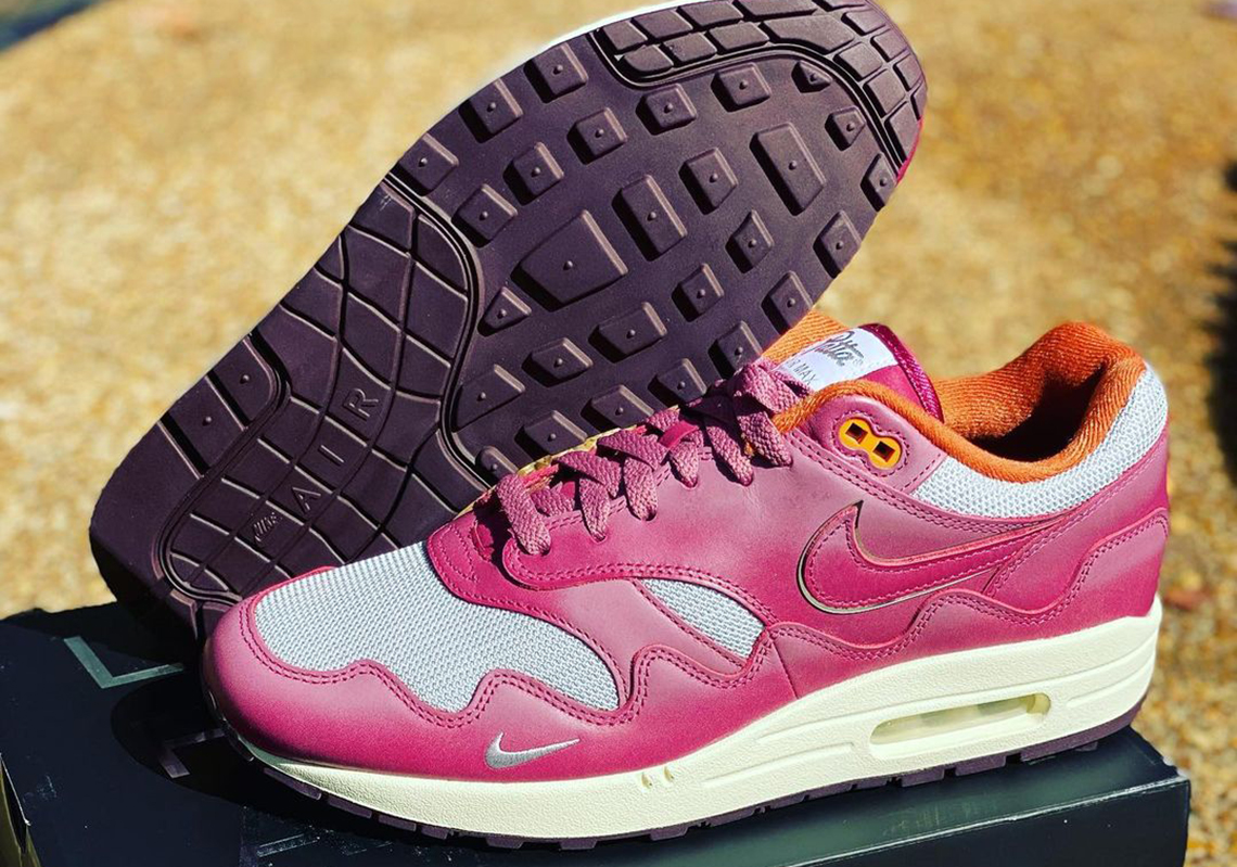 Patta Nike Air Max 1 Pink 6