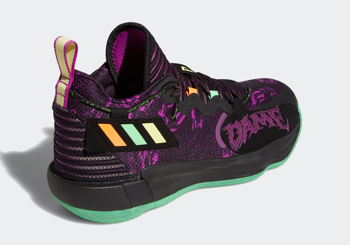 Adidas Dame 7 Extply Halloween H67750 4