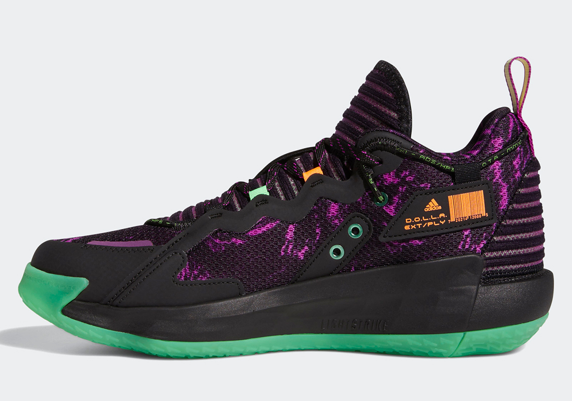 Adidas Dame 7 Extply Halloween H67750 5