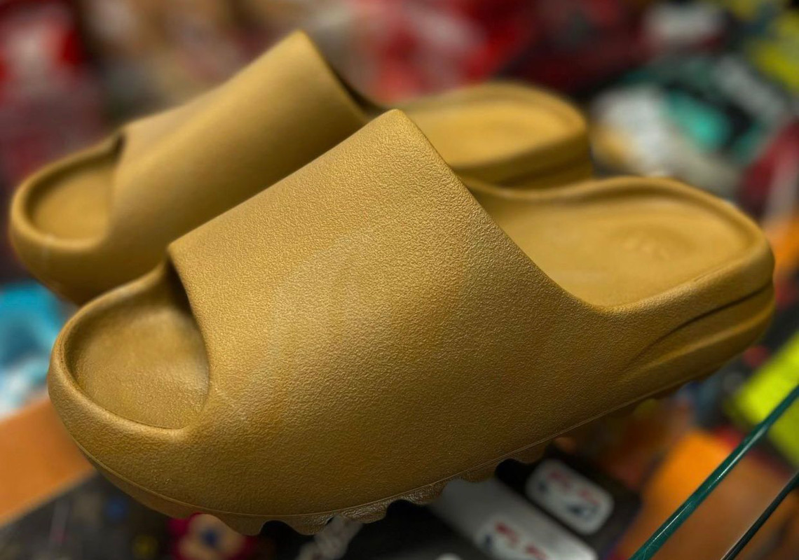 The adidas YEEZY SLIDE “Ochre” Releases In December