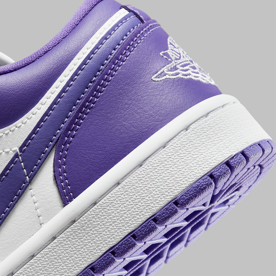 Air Jordan 1 Low Womens Psychic Purple Atomic Green White Dc0774 500 3