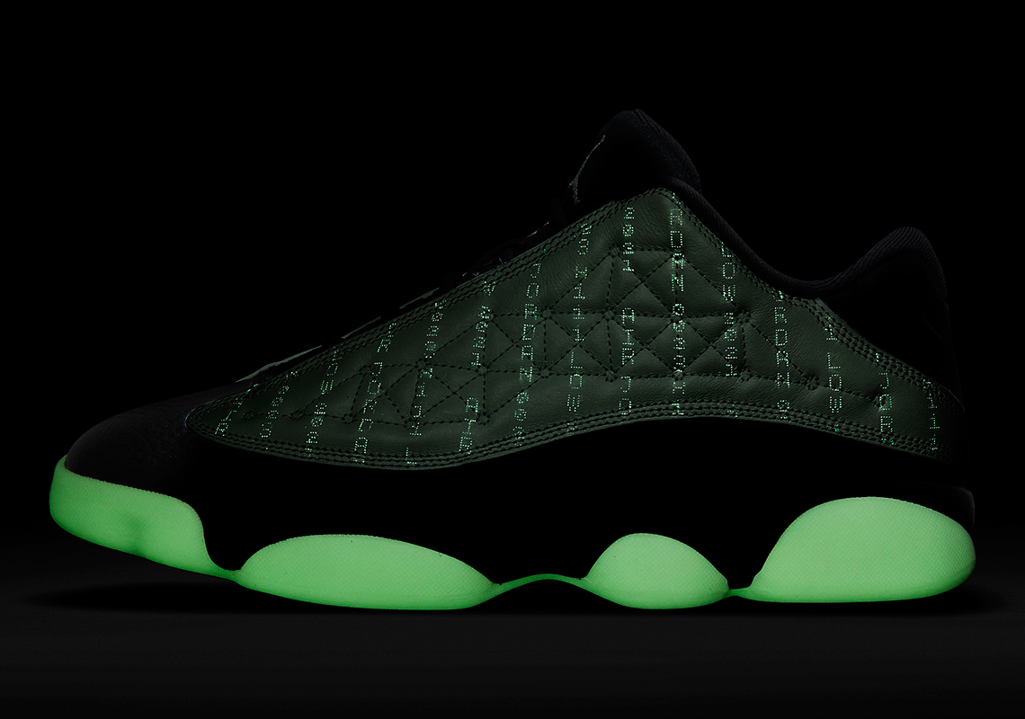Air Jordan 13 Low Gc Singles Day Barely Green Black Dm0803 300 11