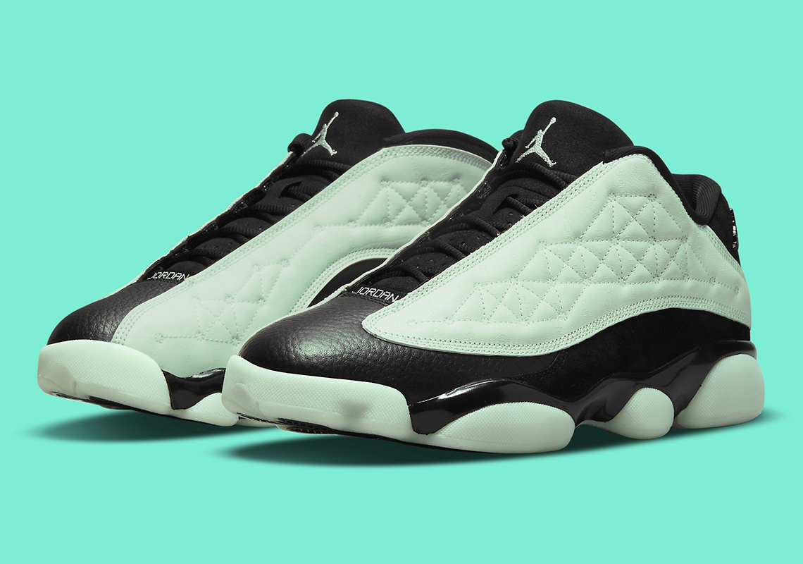 Air Jordan 13 Low Gc Singles Day Barely Green Black Dm0803 300 6
