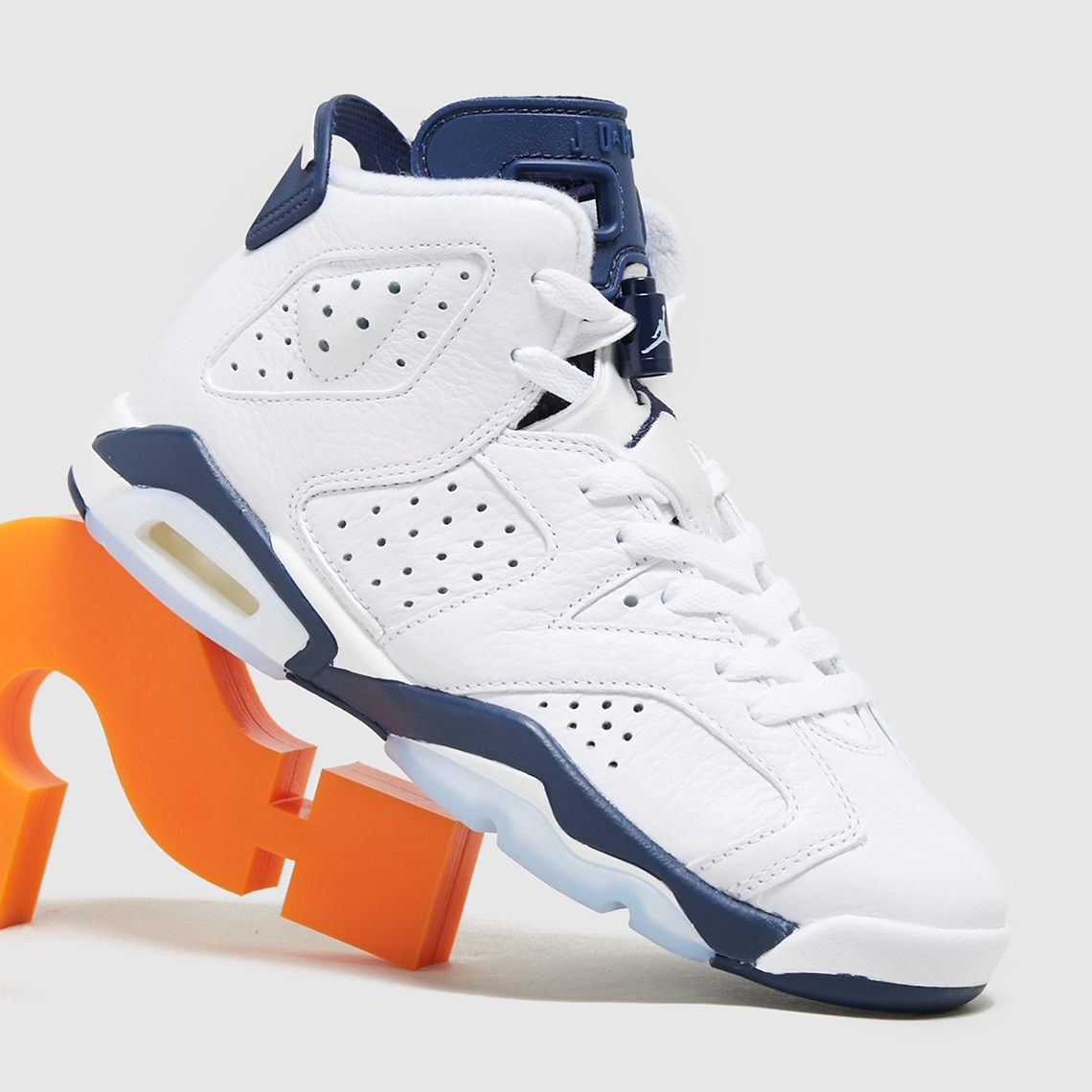 Air Jordan 6 Gs White Midnight Navy 384665 141 Release Date 5