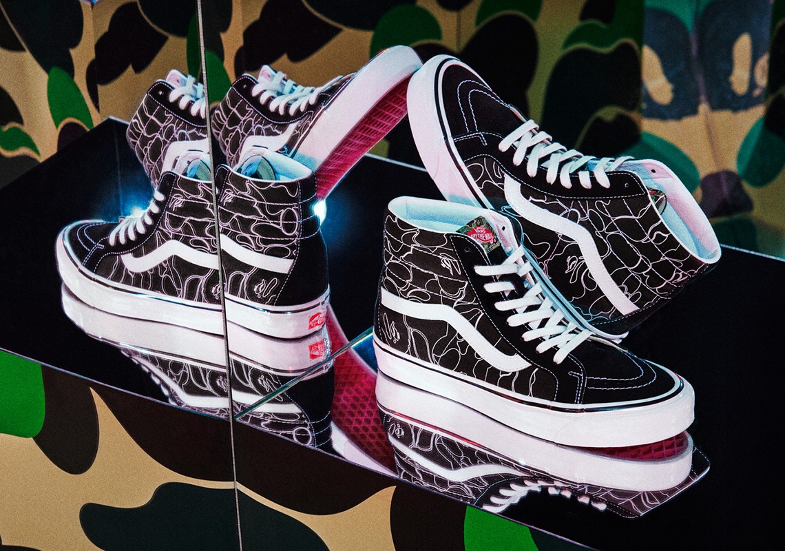 Bape Vans Sk8 Hi 38 Dx Release Date 1