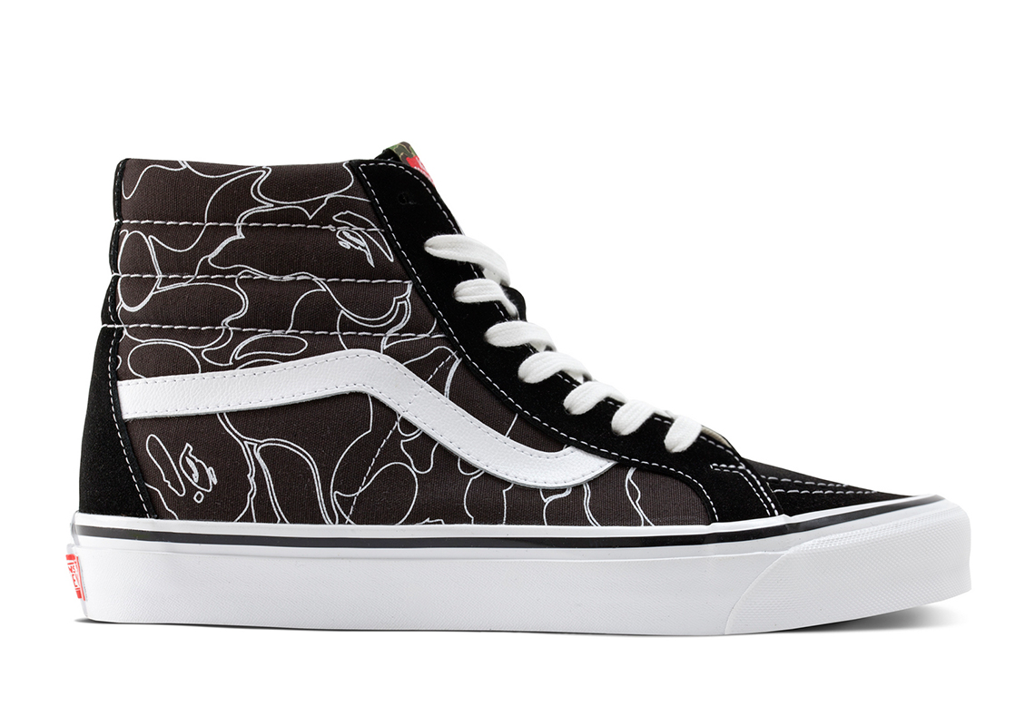 Bape Vans Sk8 Hi 38 Dx Release Date 6