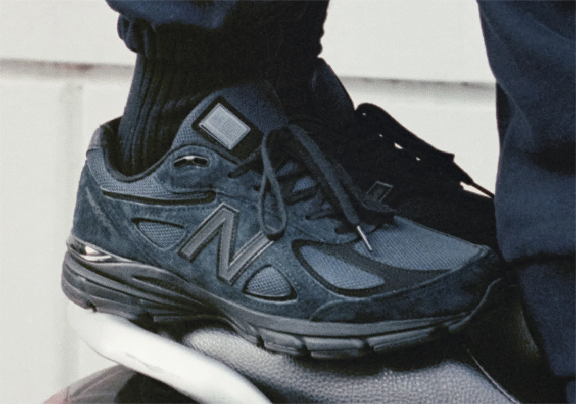 The JJJJound x New Balance 990v4 "Navy" Will Release Again On Oct. 21st