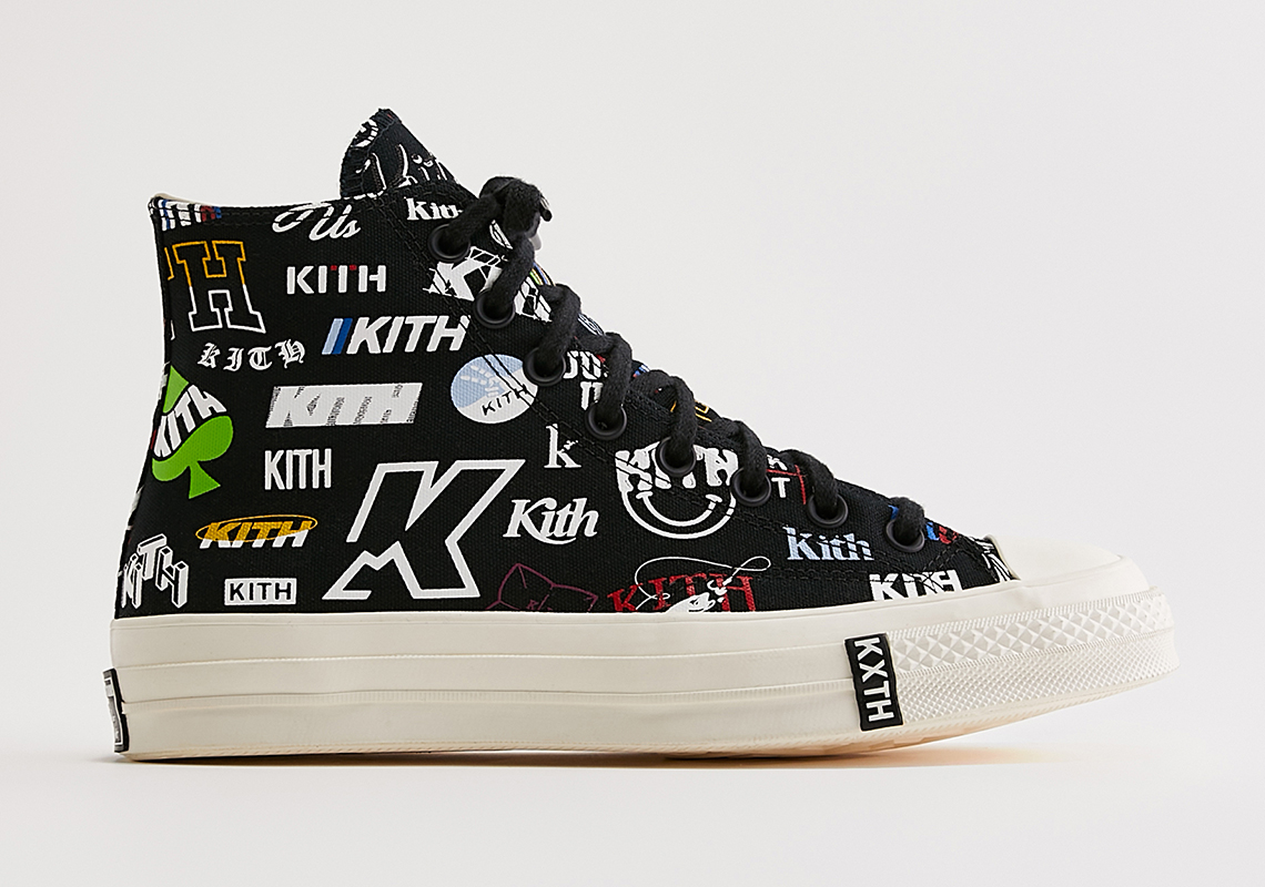 Kith Converse Chuck 70 10th Anniversary Logo Black 2 1